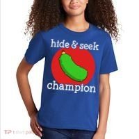Christmas Pickle Hide And Seek Champion Gift Kids T-Shirt thumb 2