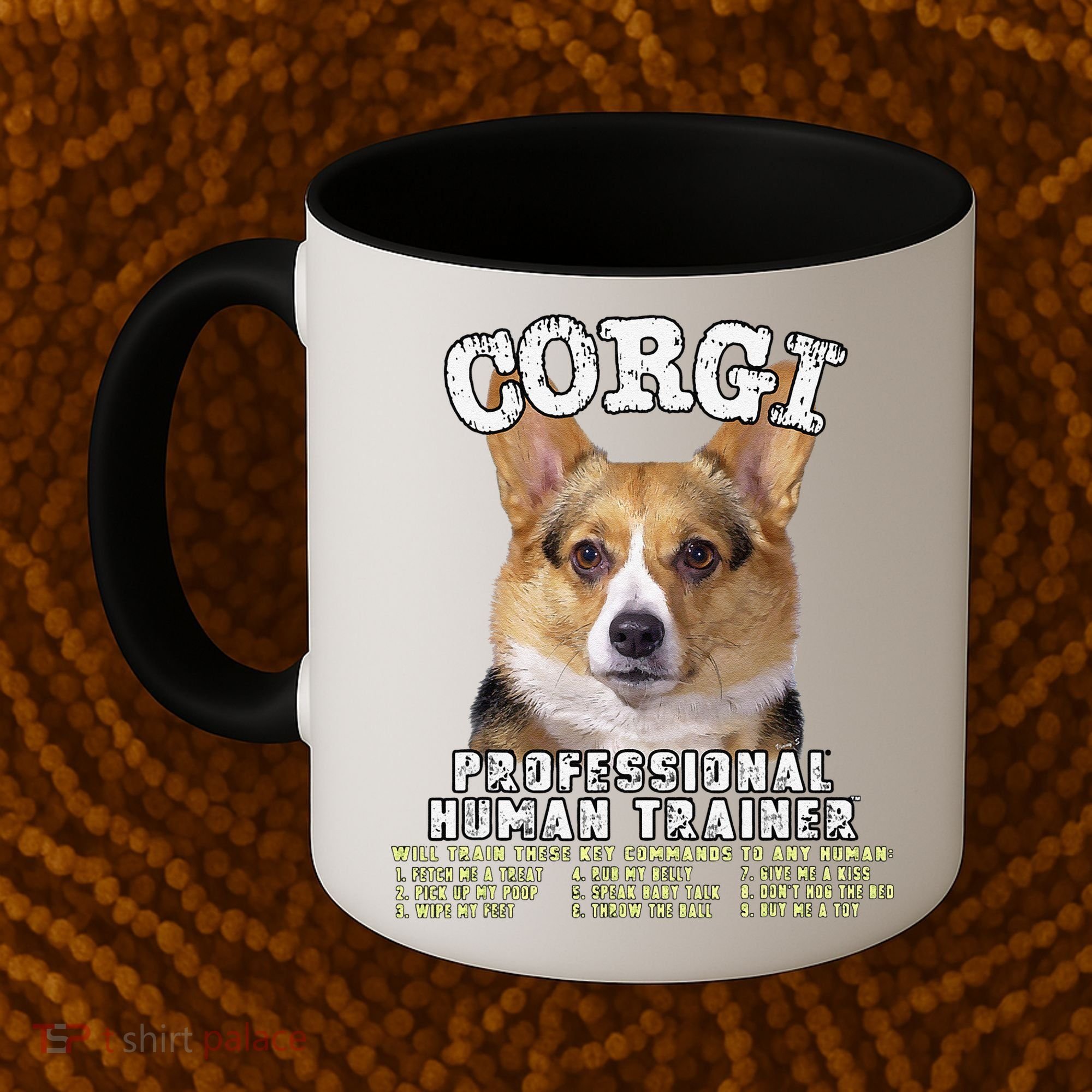 Corgi Professional Human Trainer Cute Dog Coffee Mug