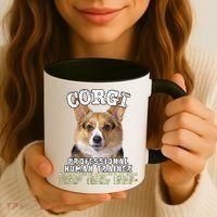 Corgi Professional Human Trainer Cute Dog Coffee Mug thumb 3