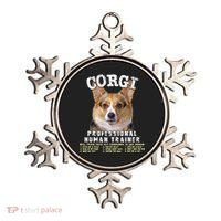 Corgi Professional Human Trainer Cute Dog Ornament thumb 0