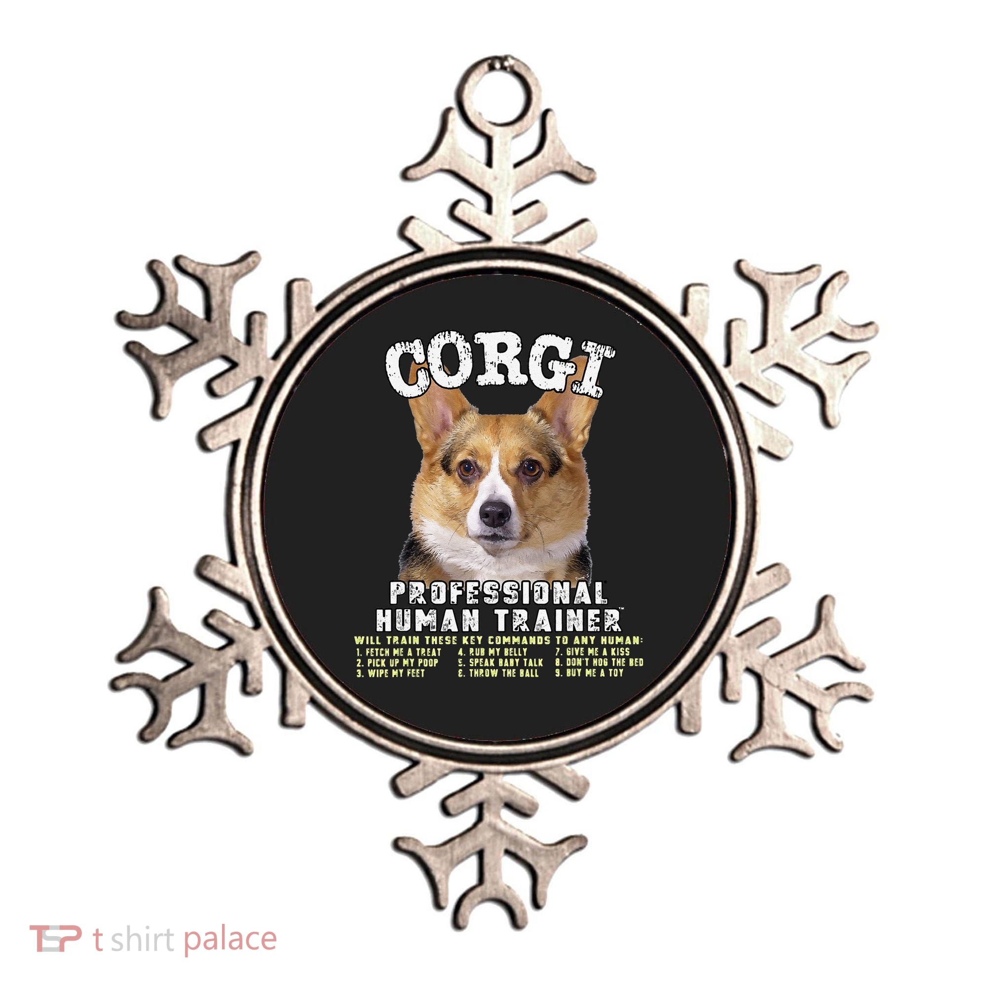 Corgi Professional Human Trainer Cute Dog Ornament