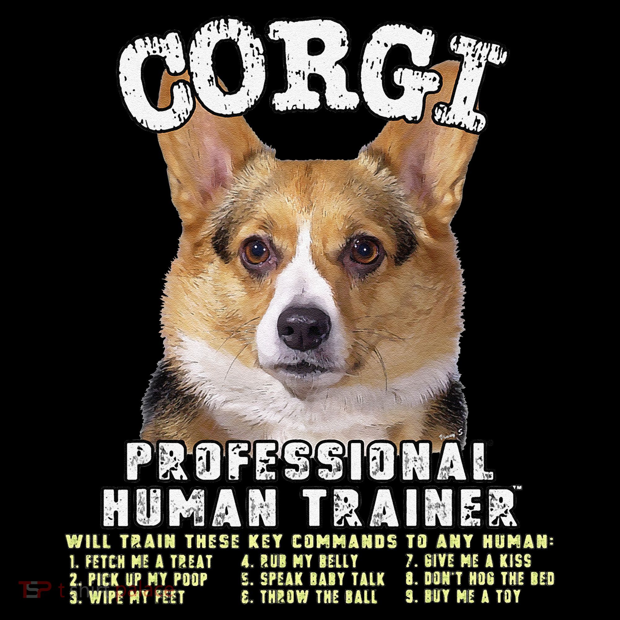 Corgi Professional Human Trainer Cute Dog Baby Bodysuit