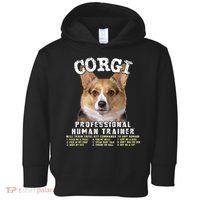 Corgi Professional Human Trainer Cute Dog Toddler Hoodie thumb 0