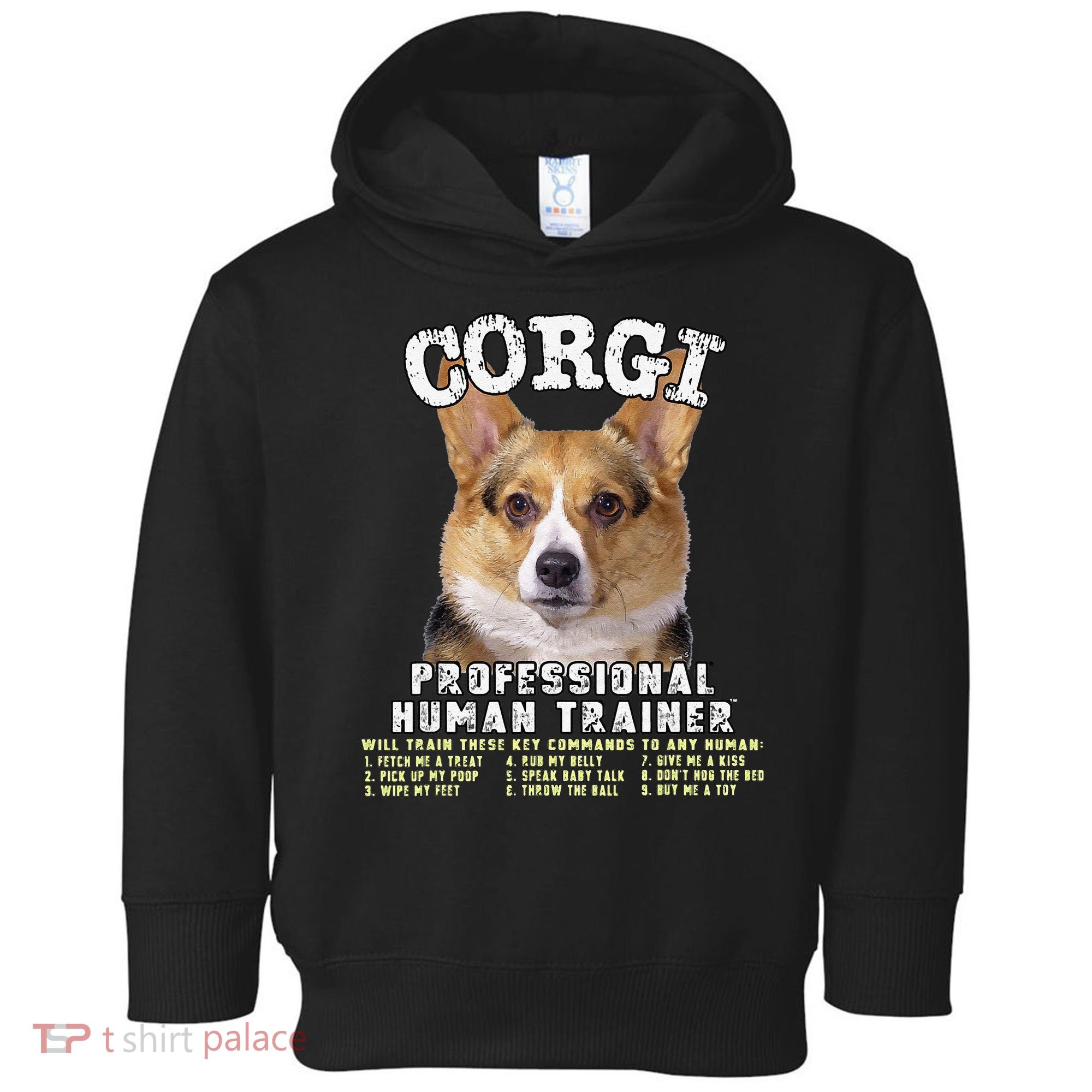 Corgi Professional Human Trainer Cute Dog Toddler Hoodie
