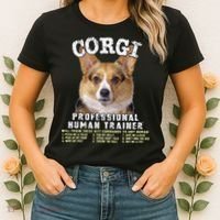 Corgi Professional Human Trainer Cute Dog Women's T-Shirt thumb 2