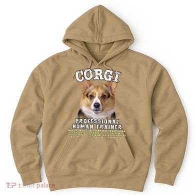 Corgi Professional Human Trainer Cute Dog Hoodie