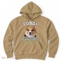 Corgi Professional Human Trainer Cute Dog Hoodie thumb 0