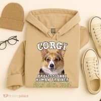 Corgi Professional Human Trainer Cute Dog Hoodie thumb 4