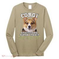 Corgi Professional Human Trainer Cute Dog Long Sleeve Shirt thumb 0