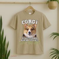 Corgi Professional Human Trainer Cute Dog T-Shirt thumb 2