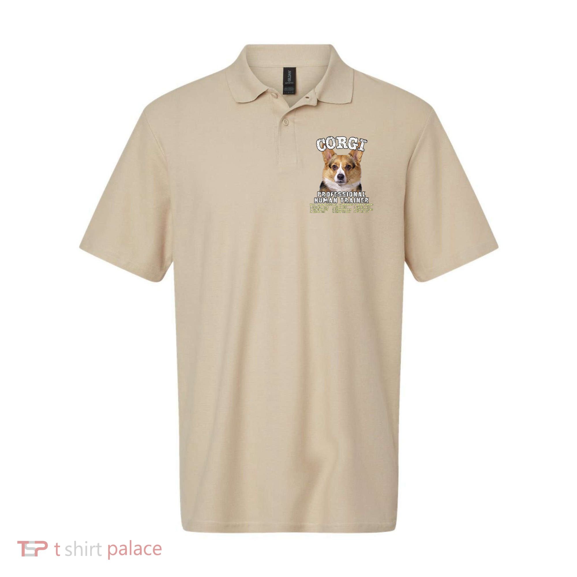 Corgi Professional Human Trainer Cute Dog Polo