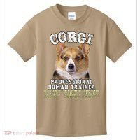 Corgi Professional Human Trainer Cute Dog Kids T-Shirt thumb 0
