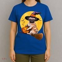 Cute Pug Halloween Costume Shirt Boys Girls Dog T-Shirt thumb 4