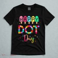 Colorful Polka Happy Dot Day September 15th Teacher Gift T-Shirt thumb 5