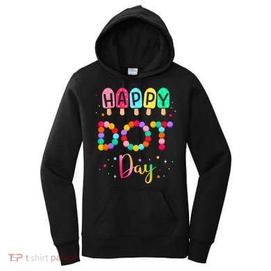 Colorful Polka Happy Dot Day September 15th Teacher Gift Women's Hoodie