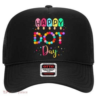 Colorful Polka Happy Dot Day September 15th Teacher Gift Hat