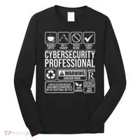 Cybersecurity Professional Hacker Certified Tech Security Long Sleeve Shirt thumb 0