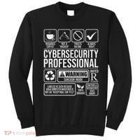 Cybersecurity Professional Hacker Certified Tech Security Sweatshirt thumb 0