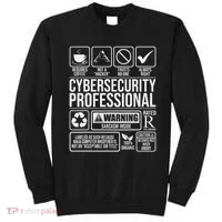 Cybersecurity Professional Hacker Certified Tech Security Sweatshirt thumb 0