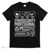 Cybersecurity Professional Hacker Certified Tech Security T-Shirt thumb 0