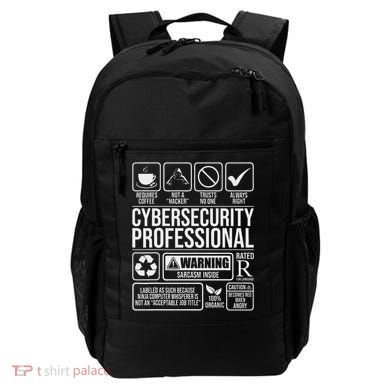 Cybersecurity Professional Hacker Certified Tech Security Backpack
