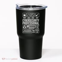 Cybersecurity Professional Hacker Certified Tech Security Tumbler thumb 0