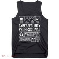 Cybersecurity Professional Hacker Certified Tech Security Tank Top thumb 0