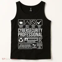Cybersecurity Professional Hacker Certified Tech Security Tank Top thumb 2