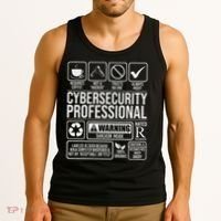 Cybersecurity Professional Hacker Certified Tech Security Tank Top thumb 3
