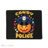 Candy Police Halloween Party Costume Security Funny Mousepad thumb 0