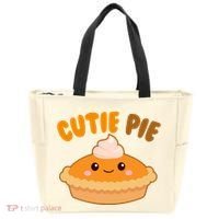 Cutie Pie Holiday Cute Gift Tote Bag thumb 0
