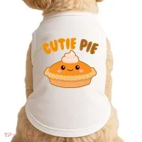 Cutie Pie Holiday Cute Gift Doggie Tank thumb 0