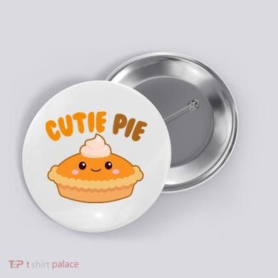 Cutie Pie Holiday Cute Gift Button