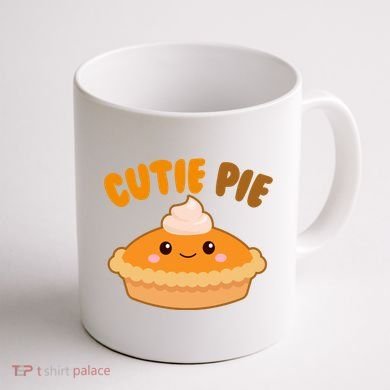 Cutie Pie Holiday Cute Gift Coffee Mug back