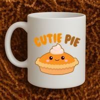 Cutie Pie Holiday Cute Gift Coffee Mug thumb 2