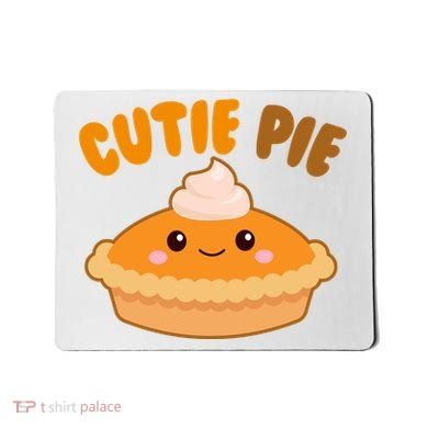 Cutie Pie Holiday Cute Gift Mousepad