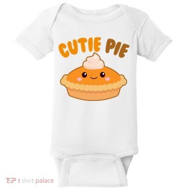 Cutie Pie Holiday Cute Gift Baby Bodysuit