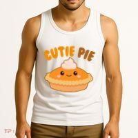 Cutie Pie Holiday Cute Gift Tank Top thumb 3