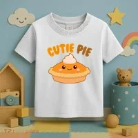Cutie Pie Holiday Cute Gift Toddler T-Shirt thumb 3