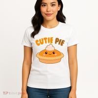 Cutie Pie Holiday Cute Gift Women's T-Shirt thumb 4
