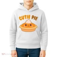 Cutie Pie Holiday Cute Gift Kids Hoodie thumb 4
