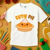 Cutie Pie Holiday Cute Gift Kids T-Shirt thumb 3