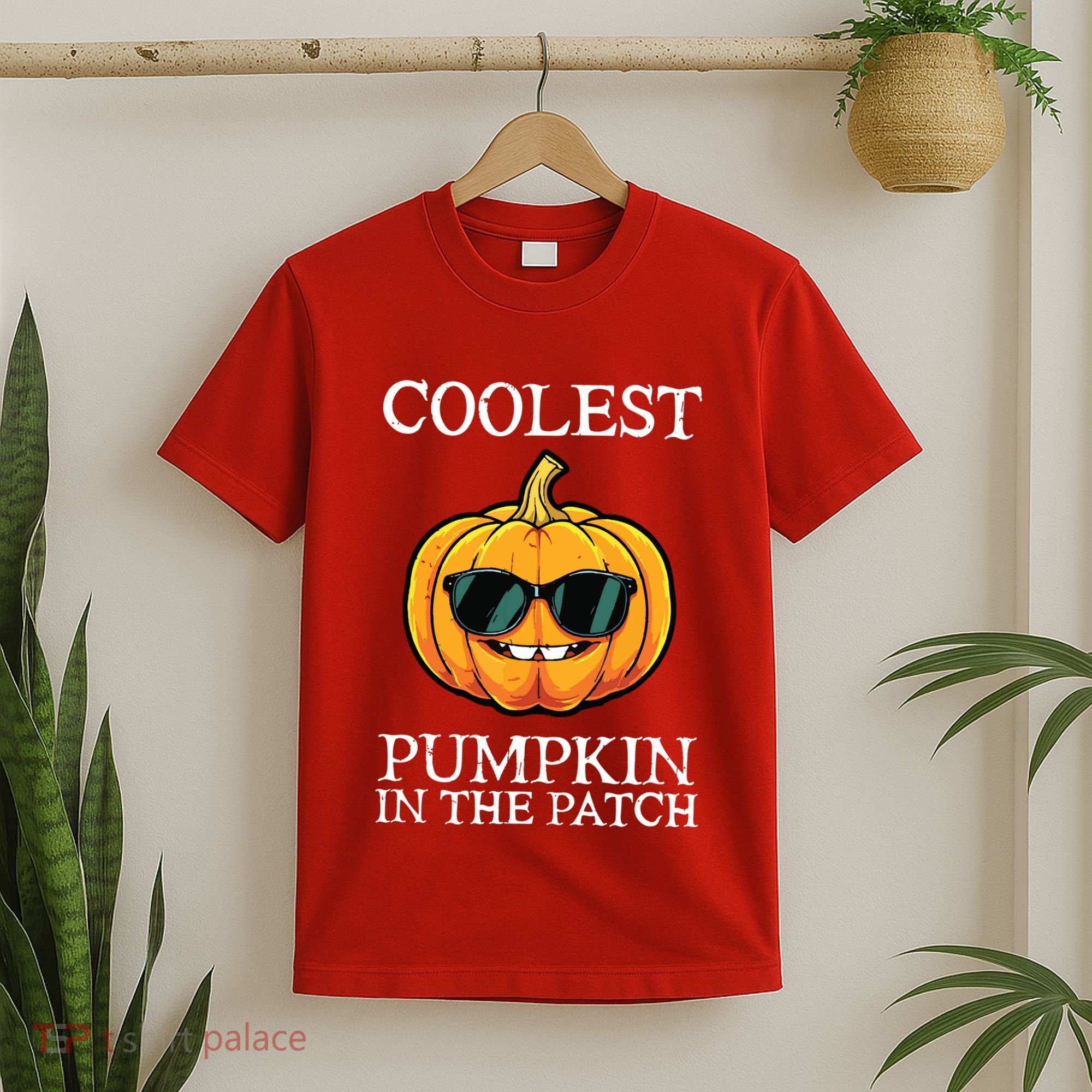 Coolest Pumpkin In The Patch Toddle Kids Boy Halloween T-Shirt