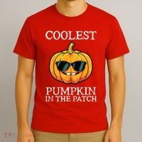 Coolest Pumpkin In The Patch Toddle Kids Boy Halloween T-Shirt thumb 3
