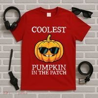 Coolest Pumpkin In The Patch Toddle Kids Boy Halloween T-Shirt thumb 5