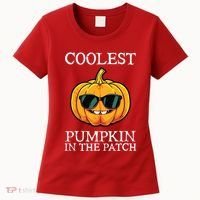Coolest Pumpkin In The Patch Toddle Kids Boy Halloween Women's T-Shirt thumb 0