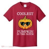 Coolest Pumpkin In The Patch Toddle Kids Boy Halloween Kids T-Shirt thumb 0