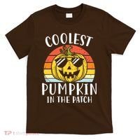 Coolest Pumpkin In The Patch Toddle Kids Boy Halloween T-Shirt thumb 0
