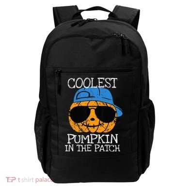 Coolest Pumpkin In The Patch Halloween Backpack