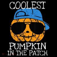 Coolest Pumpkin In The Patch Halloween Backpack thumb 2
